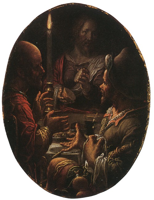 Joachim Wtewael Supper at Emmaus